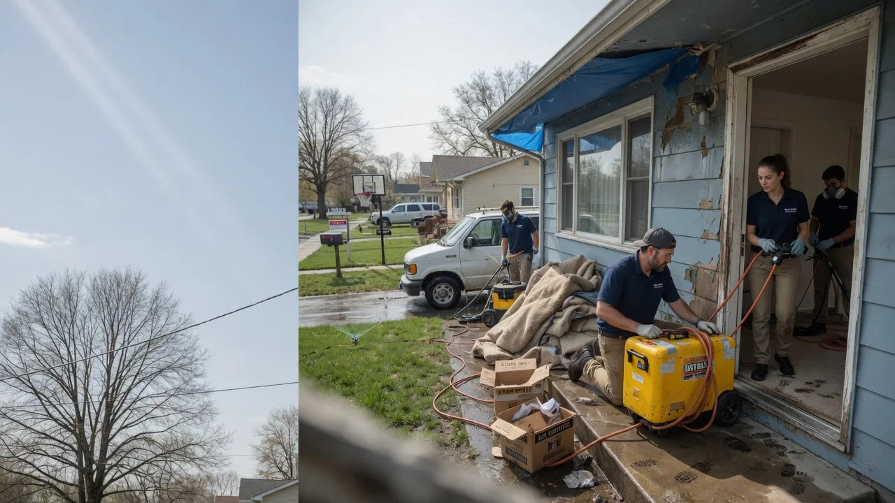 Basement Flood Cleanup in Scottville, MI near me